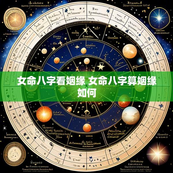 女命八字看姻缘 女命八字算姻缘如何