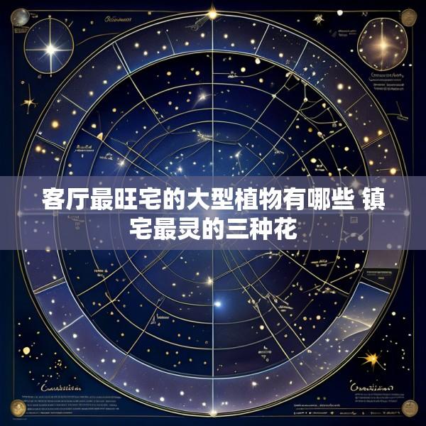 客厅最旺宅的大型植物有哪些 镇宅最灵的三种花