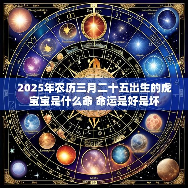 2025年农历三月二十五出生的虎宝宝是什么命 命运是好是坏