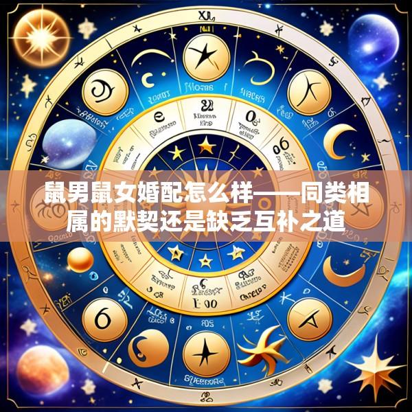 鼠男鼠女婚配怎么样——同类相属的默契还是缺乏互补之道