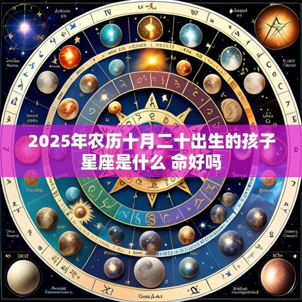 2025年农历十月二十出生的孩子星座是什么 命好吗