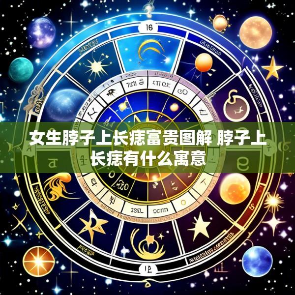 女生脖子上长痣富贵图解 脖子上长痣有什么寓意