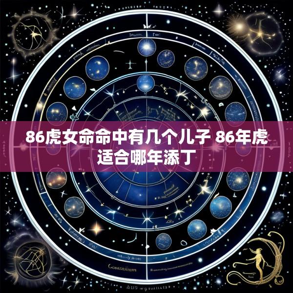 86虎女命命中有几个儿子 86年虎适合哪年添丁