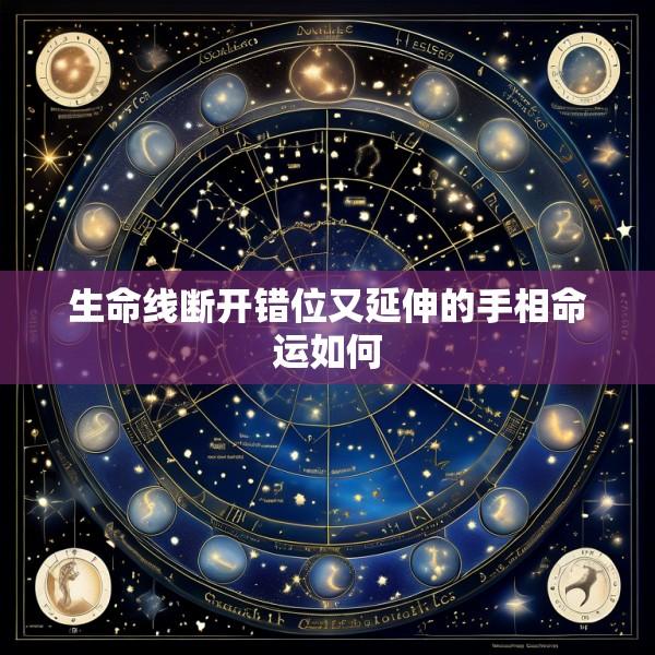 生命线断开错位又延伸的手相命运如何