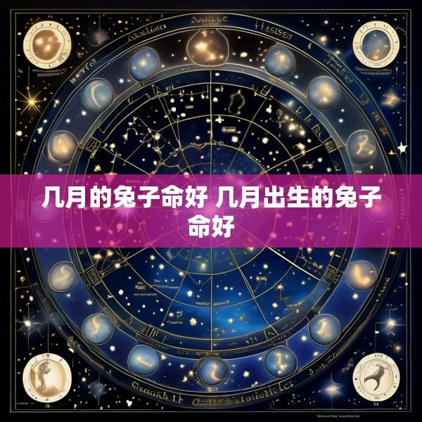几月的兔子命好 几月出生的兔子命好