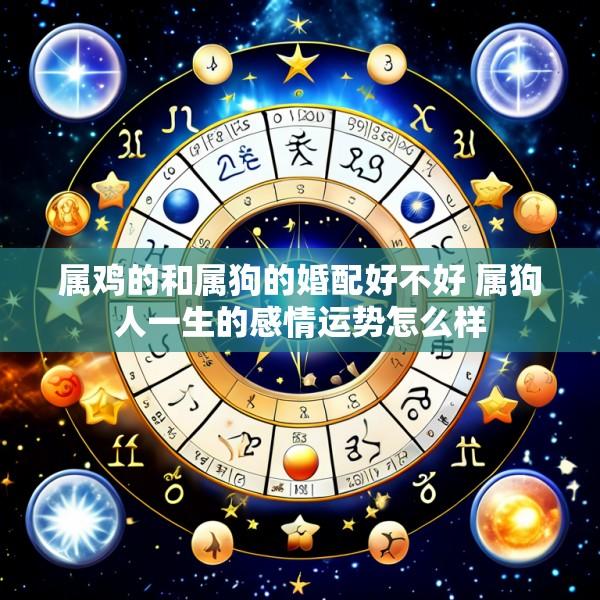 属鸡的和属狗的婚配好不好 属狗人一生的感情运势怎么样