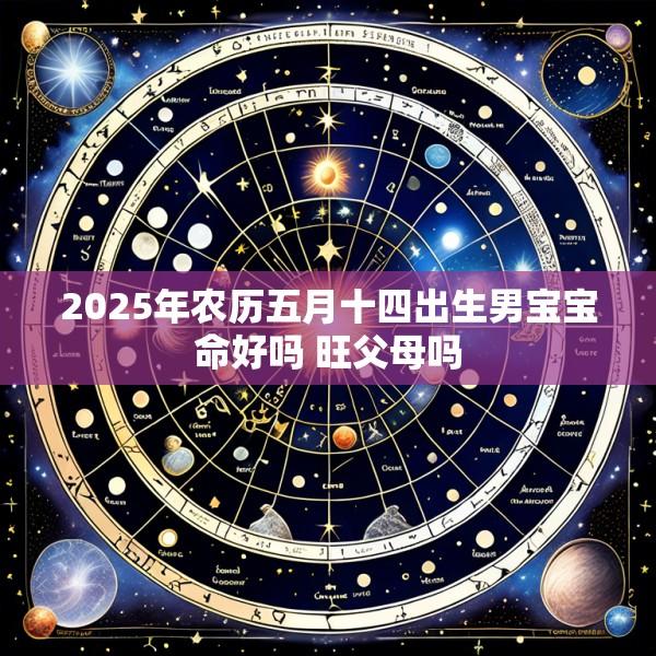 2025年农历五月十四出生男宝宝命好吗 旺父母吗
