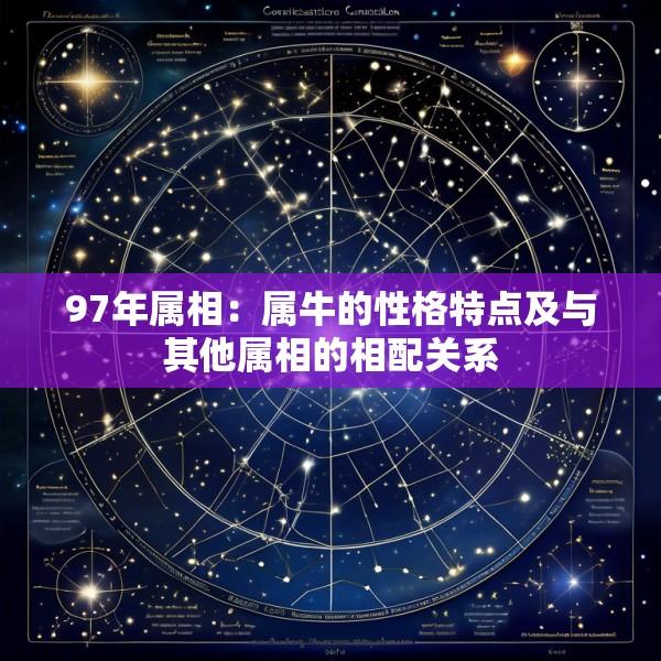 97年属相：属牛的性格特点及与其他属相的相配关系
