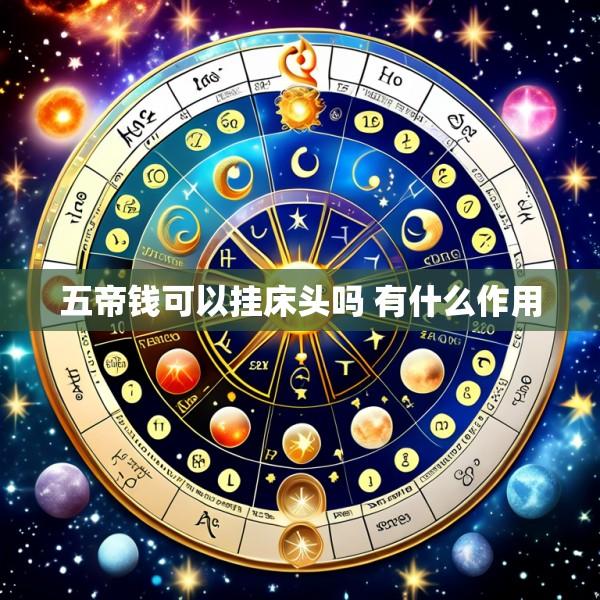 五帝钱可以挂床头吗 有什么作用