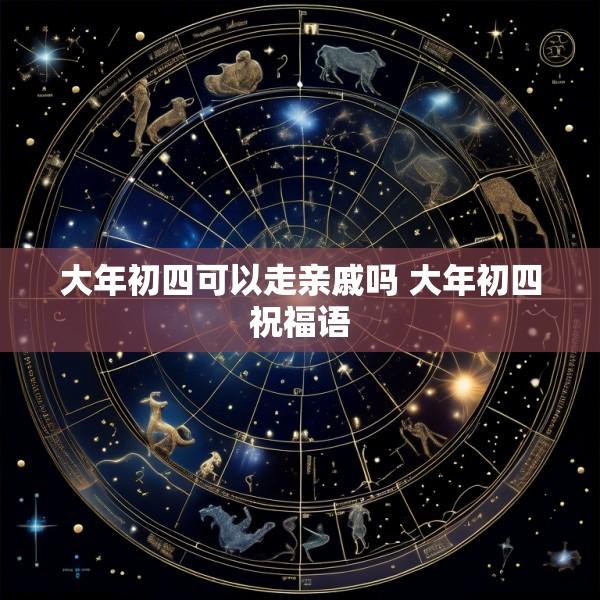 大年初四可以走亲戚吗 大年初四祝福语