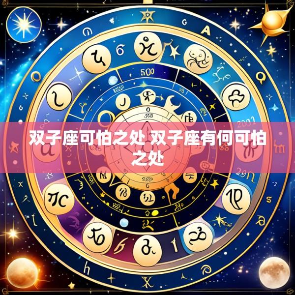 双子座可怕之处 双子座有何可怕之处