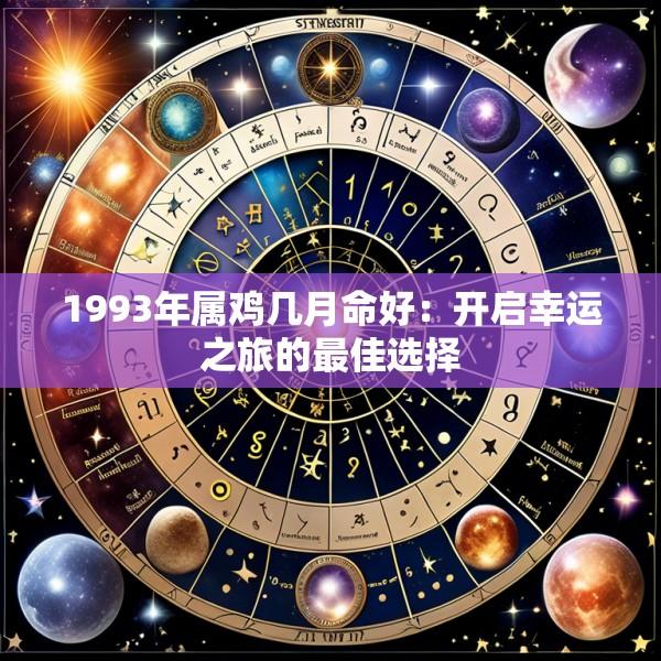 1993年属鸡几月命好：开启幸运之旅的最佳选择