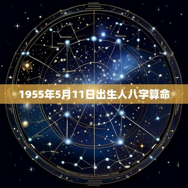 1955年5月11日出生人八字算命