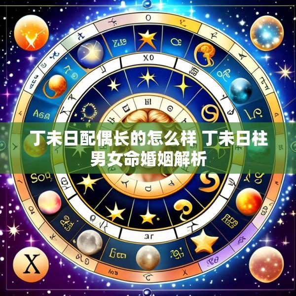 丁未日配偶长的怎么样 丁未日柱男女命婚姻解析