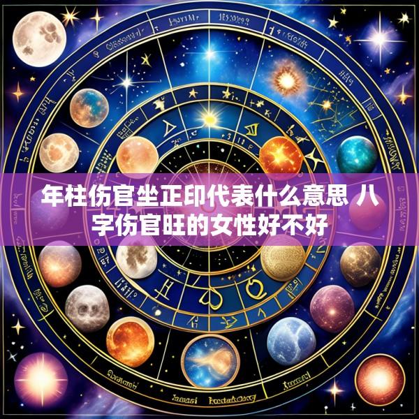 年柱伤官坐正印代表什么意思 八字伤官旺的女性好不好