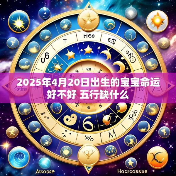 2025年4月20日出生的宝宝命运好不好 五行缺什么