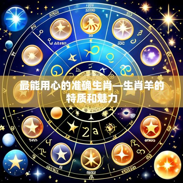 最能用心的准确生肖—生肖羊的特质和魅力