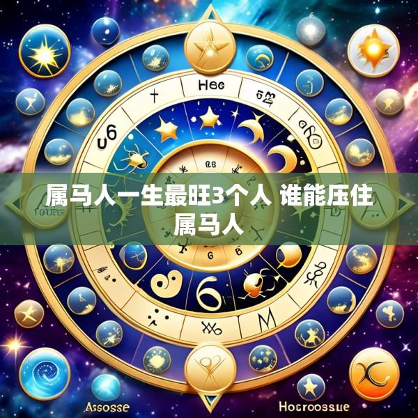 属马人一生最旺3个人 谁能压住属马人