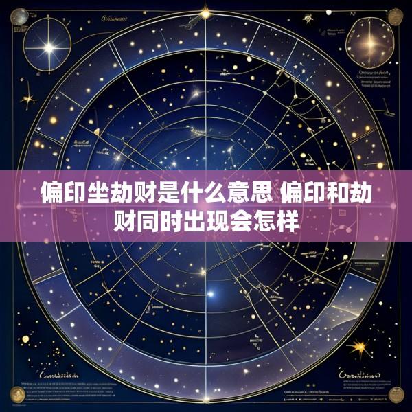 偏印坐劫财是什么意思 偏印和劫财同时出现会怎样
