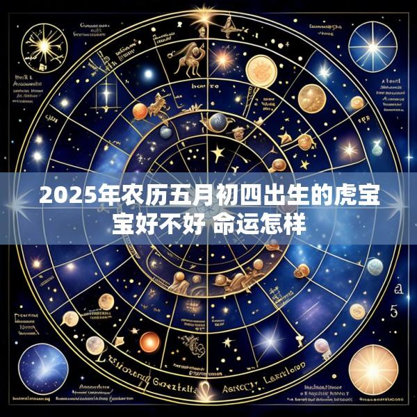 2025年农历五月初四出生的虎宝宝好不好 命运怎样
