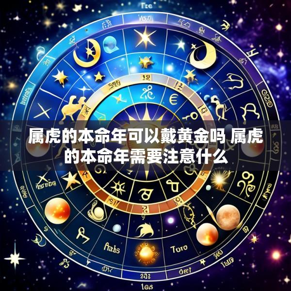 属虎的本命年可以戴黄金吗 属虎的本命年需要注意什么