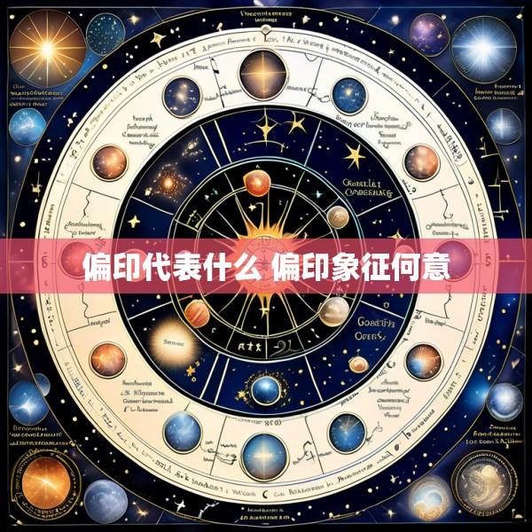 偏印代表什么 偏印象征何意