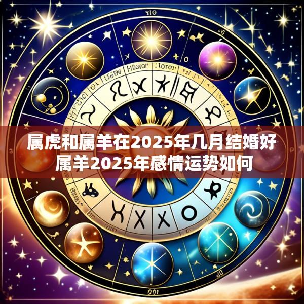 属虎和属羊在2025年几月结婚好 属羊2025年感情运势如何