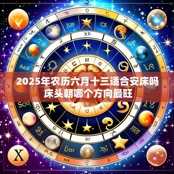 2025年农历六月十三适合安床吗 床头朝哪个方向最旺