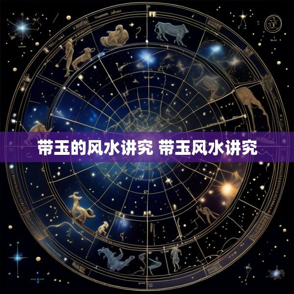 带玉的风水讲究 带玉风水讲究