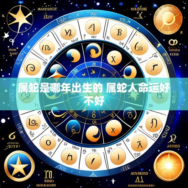 属蛇是哪年出生的 属蛇人命运好不好