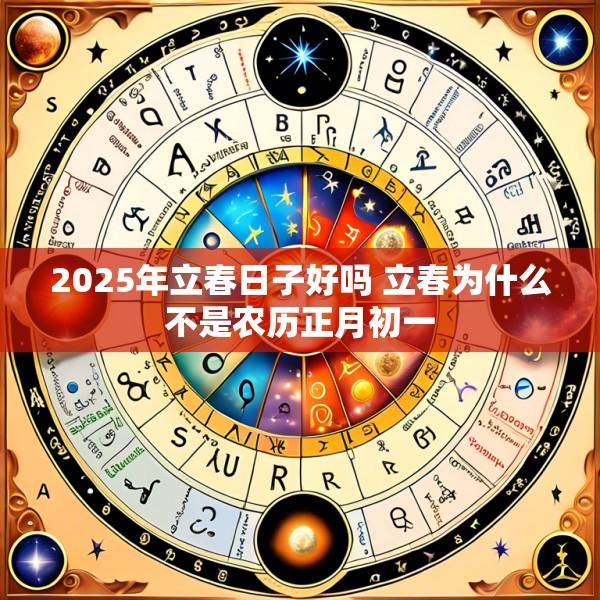 2025年立春日子好吗 立春为什么不是农历正月初一