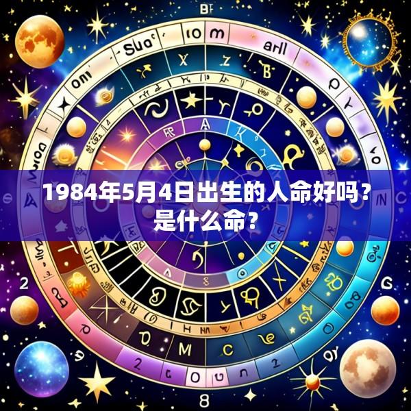 1984年5月4日出生的人命好吗？是什么命？