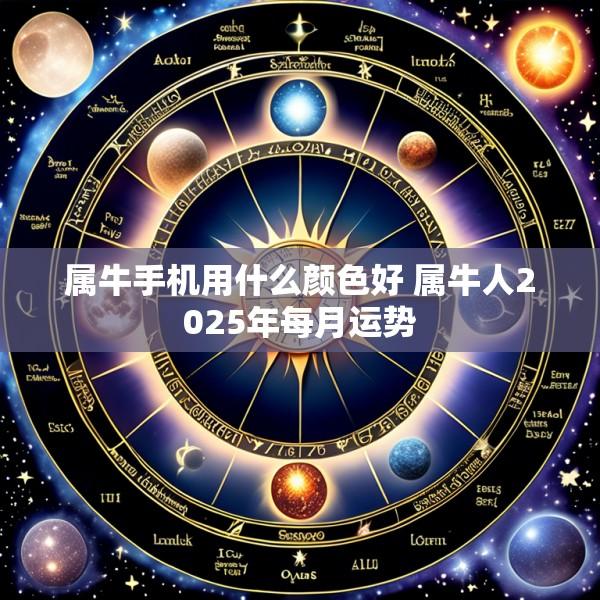 属牛手机用什么颜色好 属牛人2025年每月运势