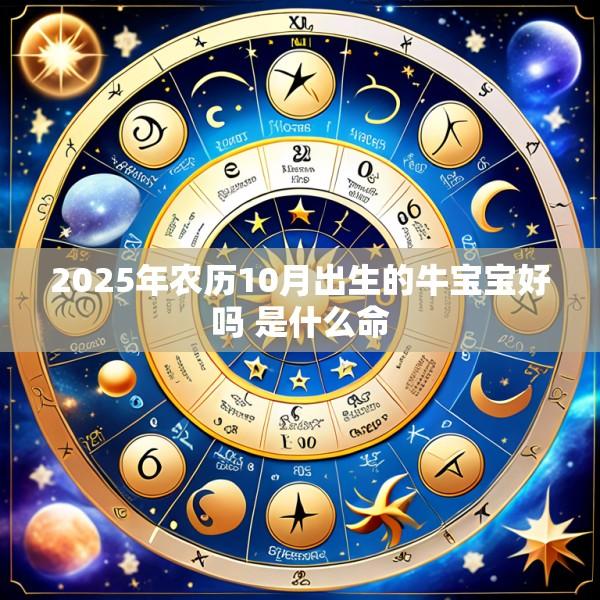 2025年农历10月出生的牛宝宝好吗 是什么命