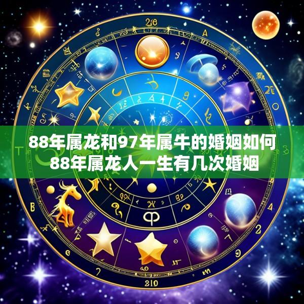 88年属龙和97年属牛的婚姻如何 88年属龙人一生有几次婚姻