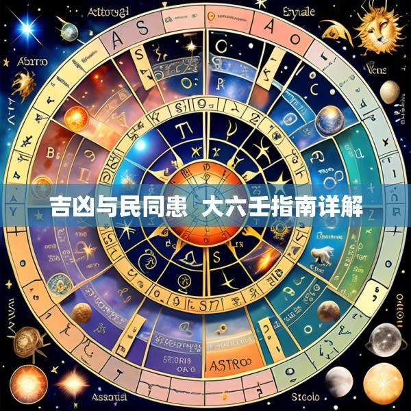 吉凶与民同患  大六壬指南详解