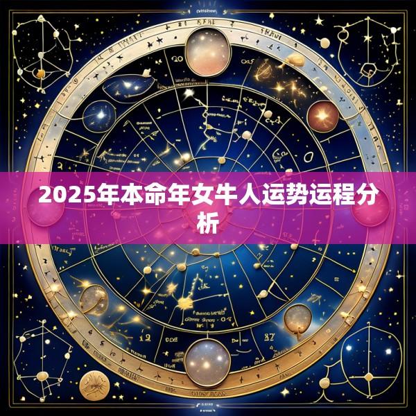 2025年本命年女牛人运势运程分析