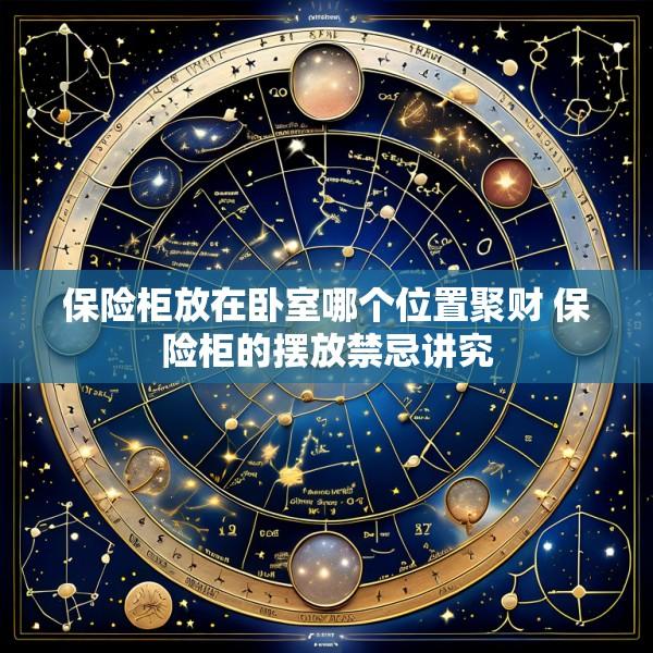 保险柜放在卧室哪个位置聚财 保险柜的摆放禁忌讲究