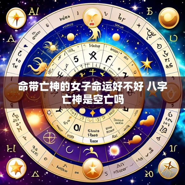 命带亡神的女子命运好不好 八字亡神是空亡吗
