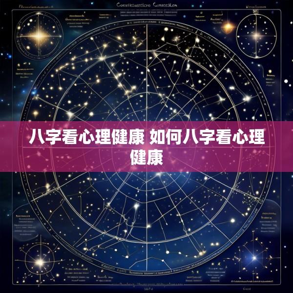 八字看心理健康 如何八字看心理健康