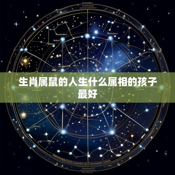 生肖属鼠的人生什么属相的孩子最好