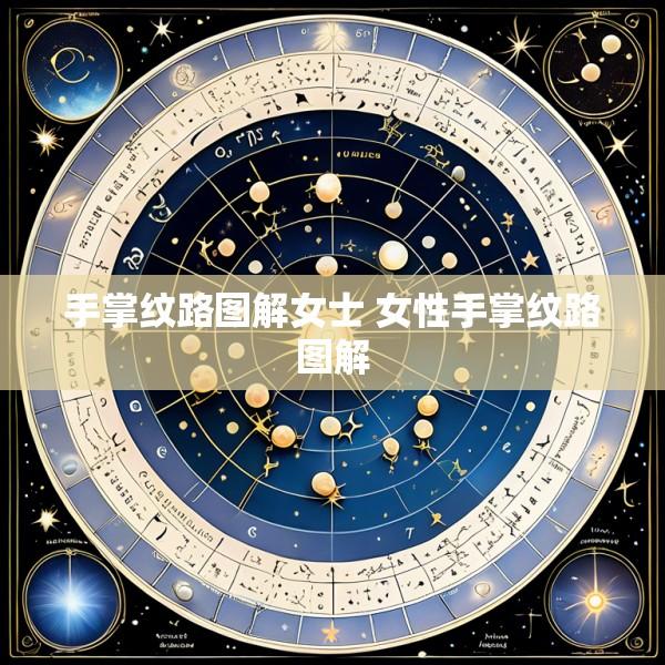 手掌纹路图解女士 女性手掌纹路图解