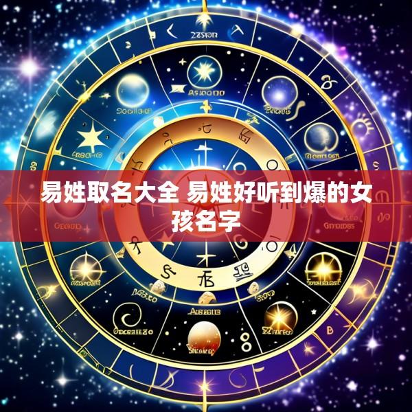 易姓取名大全 易姓好听到爆的女孩名字