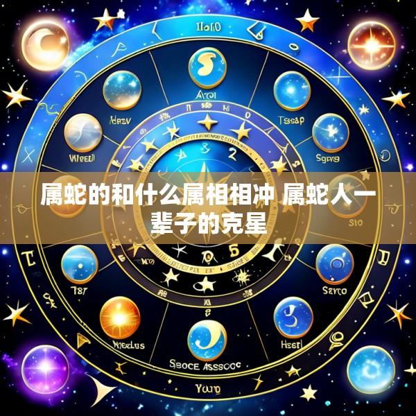 属蛇的和什么属相相冲 属蛇人一辈子的克星