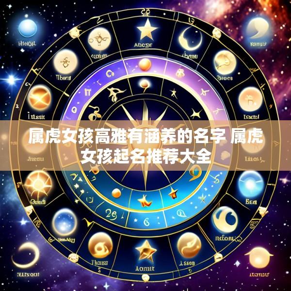 属虎女孩高雅有涵养的名字 属虎女孩起名推荐大全