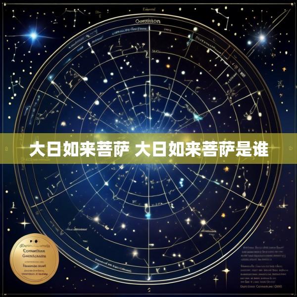 大日如来菩萨 大日如来菩萨是谁