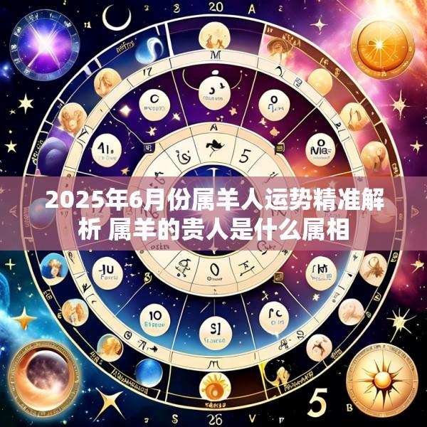 2025年6月份属羊人运势精准解析 属羊的贵人是什么属相