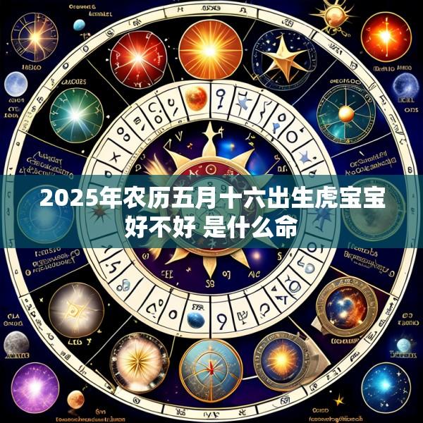 2025年农历五月十六出生虎宝宝好不好 是什么命