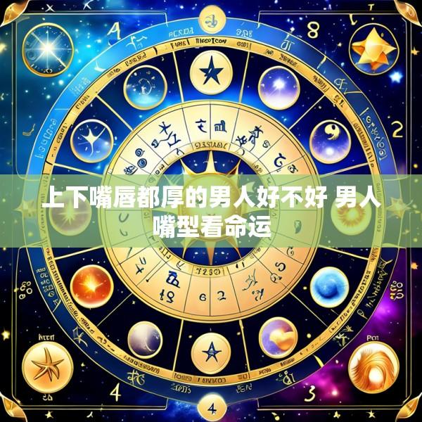 上下嘴唇都厚的男人好不好 男人嘴型看命运