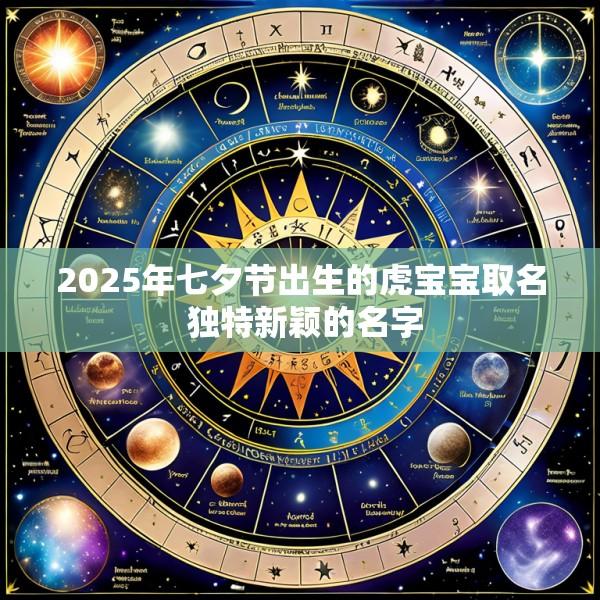 2025年七夕节出生的虎宝宝取名 独特新颖的名字